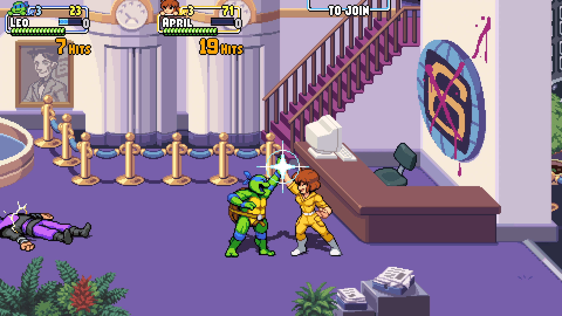 Teenage Mutant Ninja Turtles: Shredder's Revenge Screnshot 1